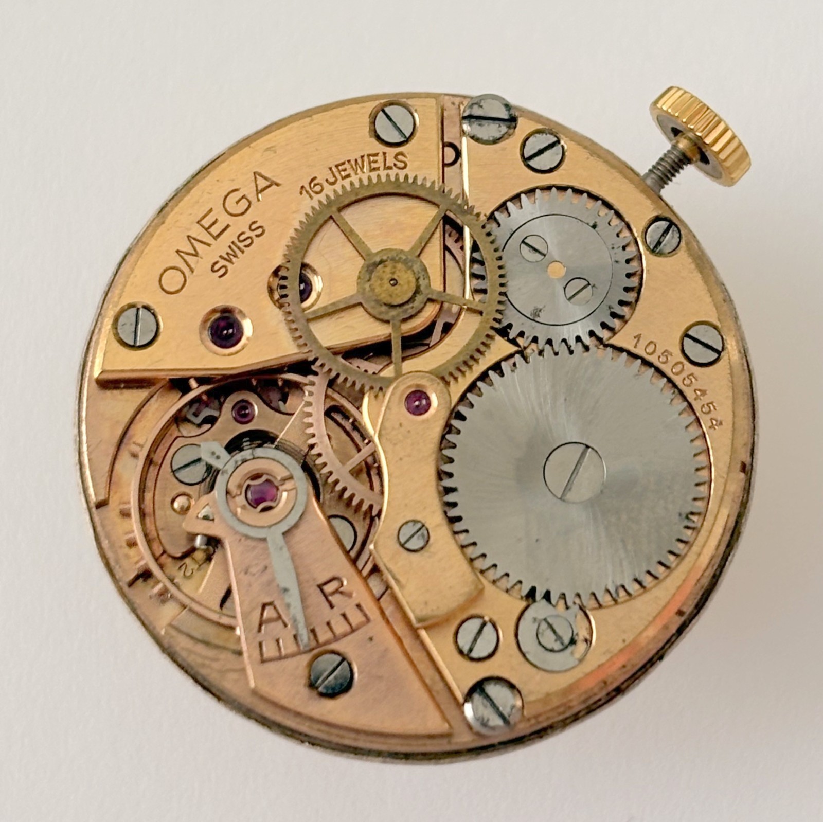 Omega Cal 30 T2 SC PC Watch Movement Parts Wheel Spring Bridge Dial Hands 30T2