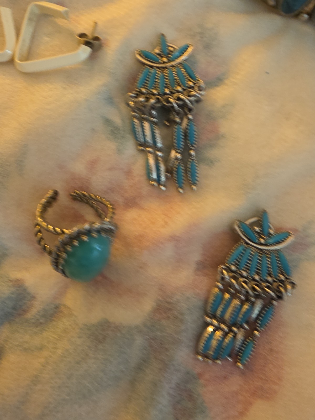 Vintage Southwest Native American Costume Jewelry