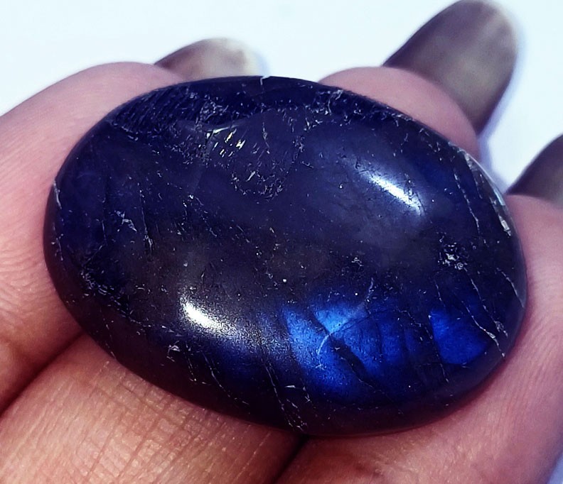 100% Natural Labradorite 53.15 Ct Loose Gemstone Certified