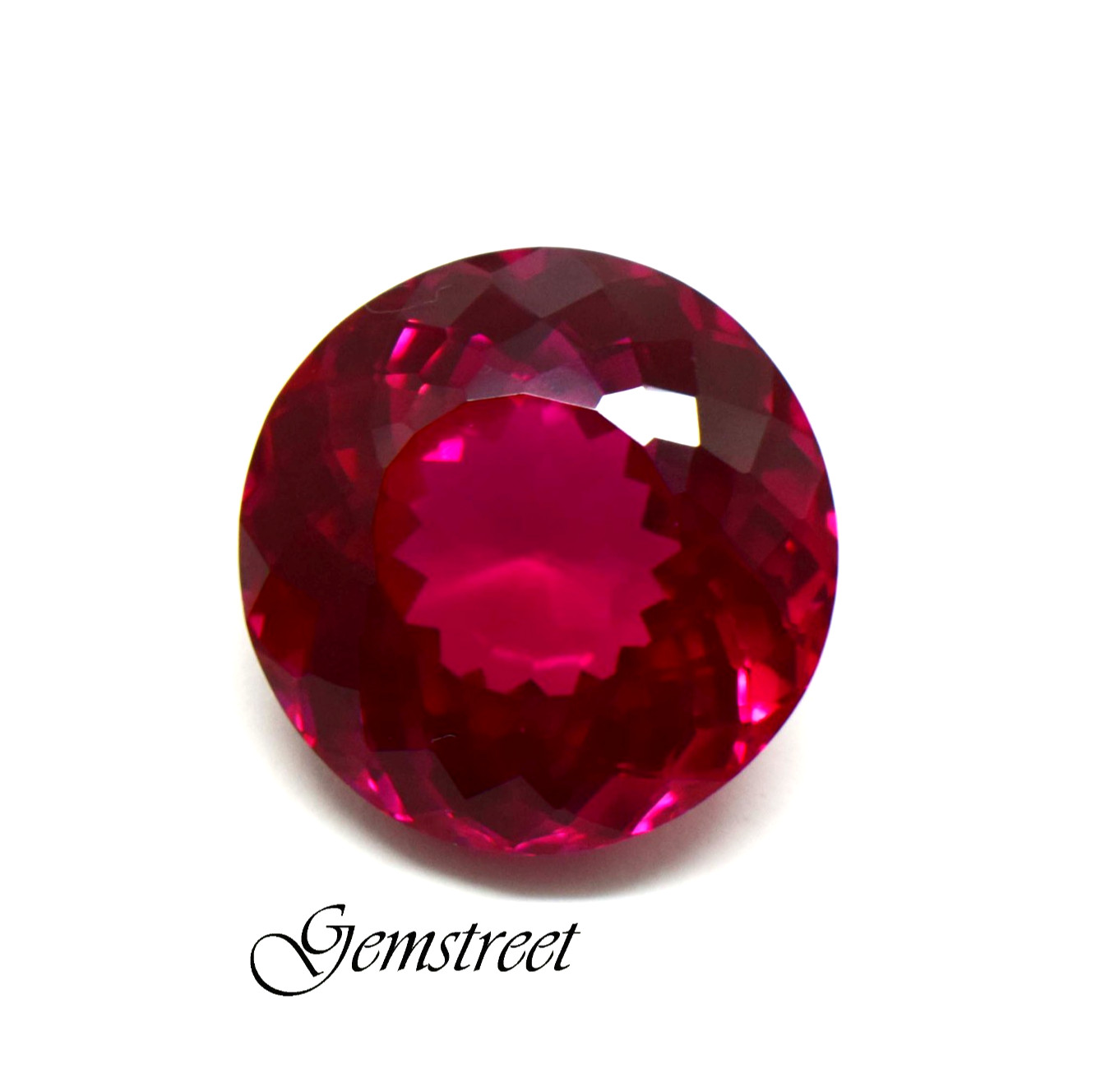 40.85 Ct Natural Pink Spinel Round Cut Certified Loose Gemstone Myanmar Origin