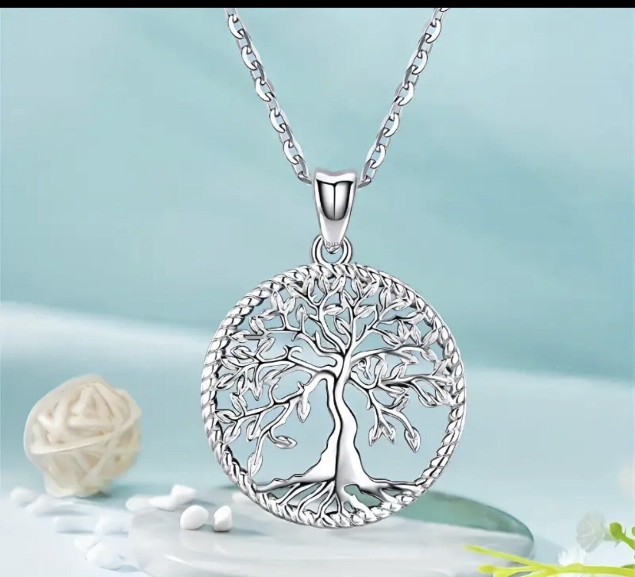 925 Sterling Silver Tree of Life Necklace Pendant