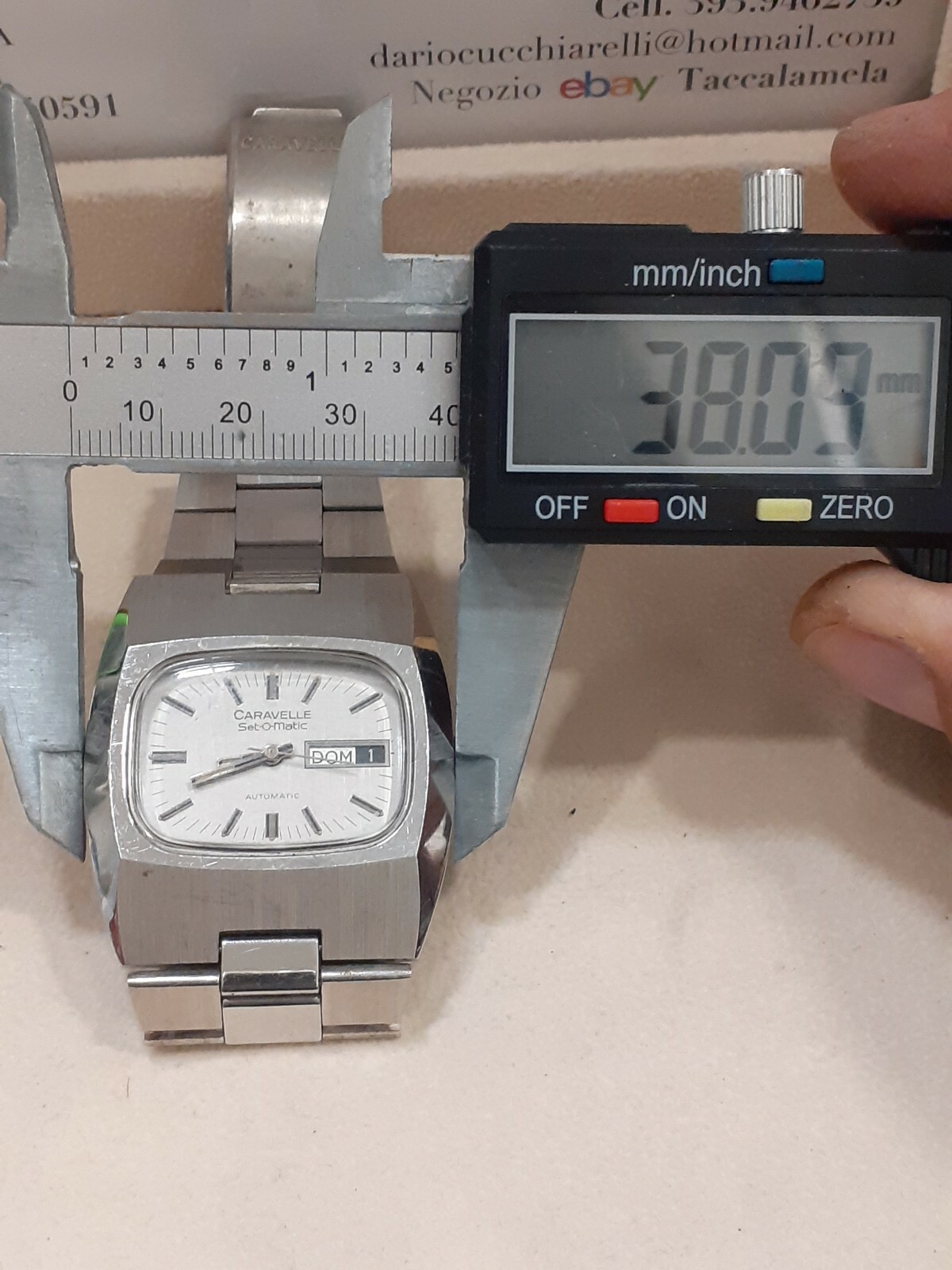 Caravelle watch by bulova set O matic