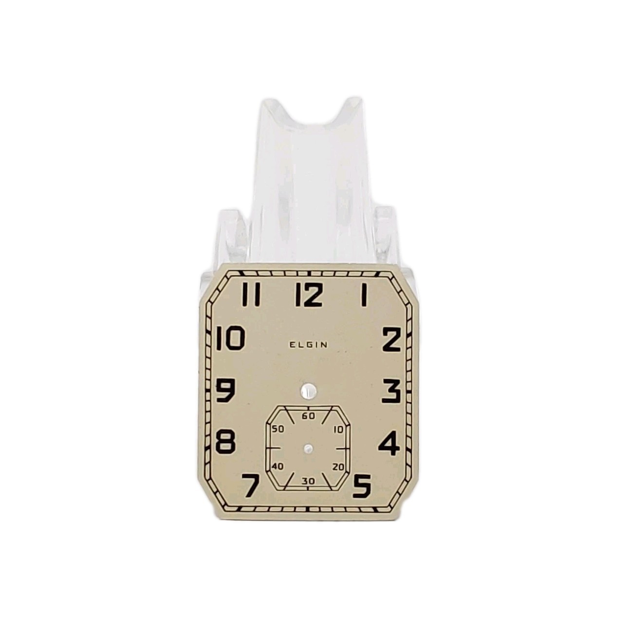 Elgin 24mm x 27.9mm Metal Wristwatch Dial Only 818