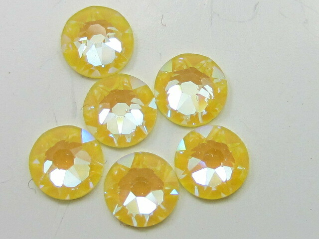 20ss CRYSTAL SUNSHINE DeLITE FLATBACK European Rhinestones 72pcs