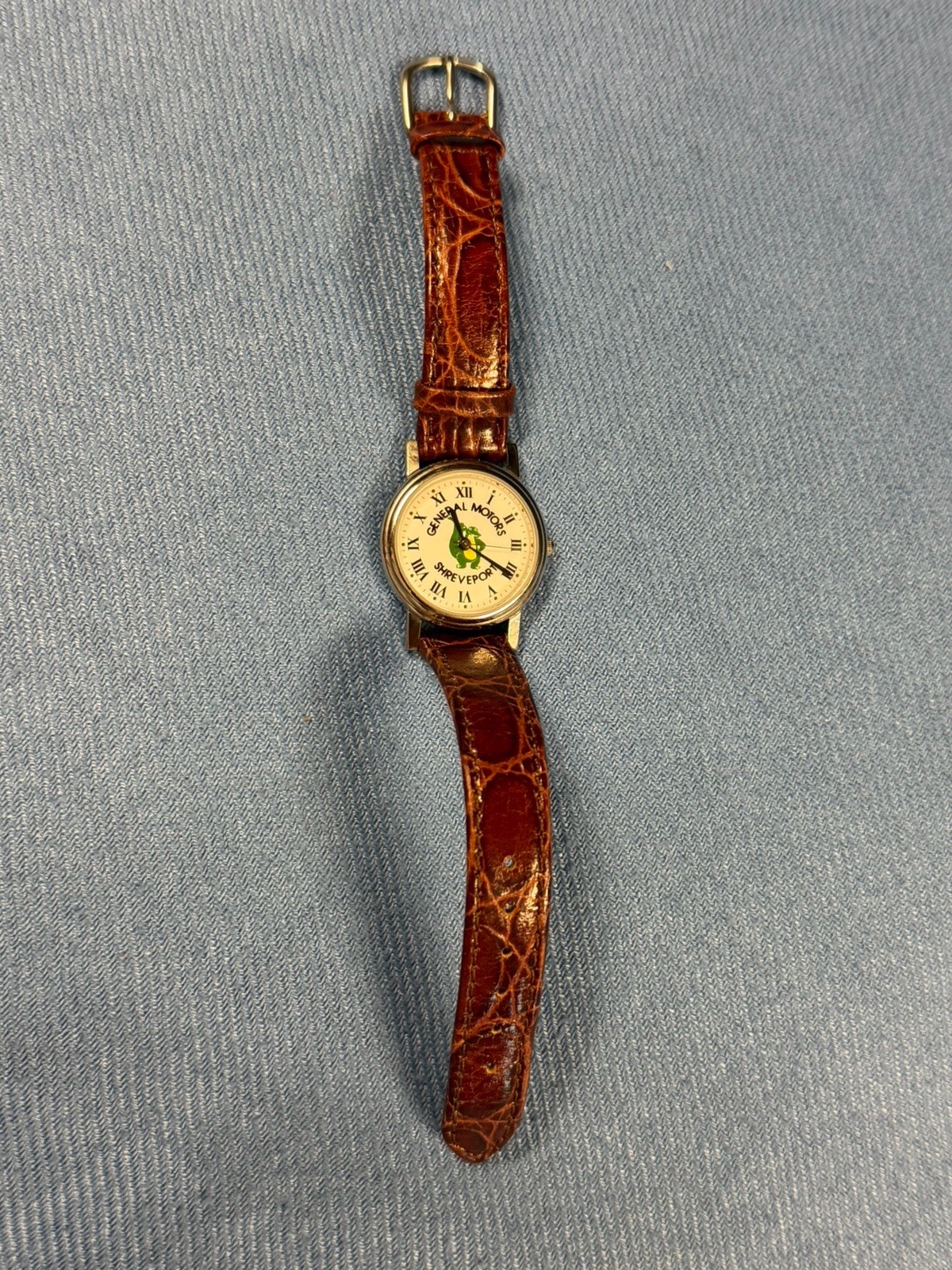 Vintage General Motors (GM) Shreveport LA Promotional Wrist Watch Local 1 SEIU