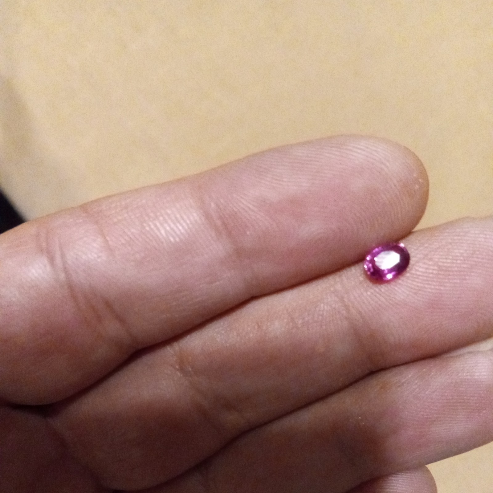 .57 ct natural purplish pink sapphire unheated oval shaped gorgeous 😍