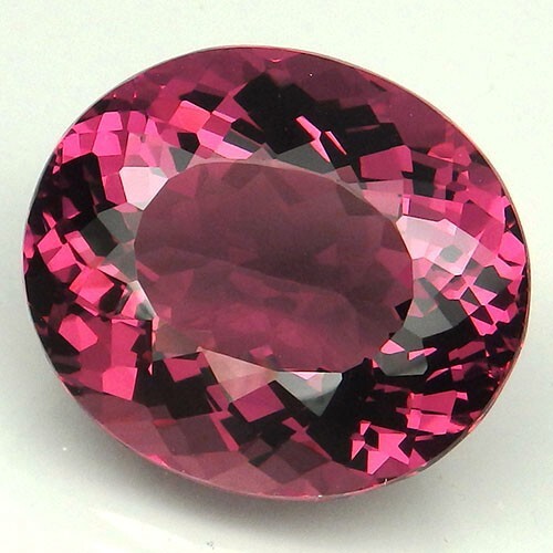 21.25Ct. Attractive!!! Pink Purple Morganite Oval
