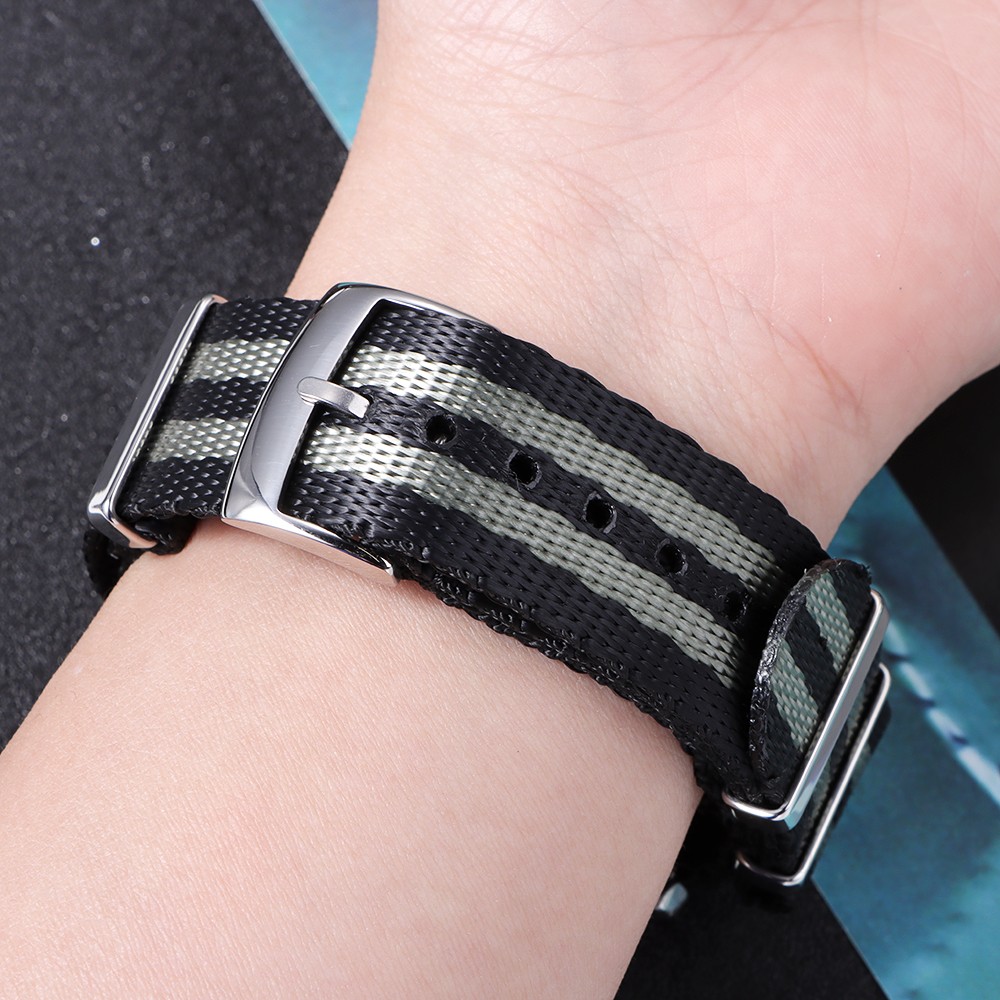 20mm Nylon Watch Band for Omega 007 for Seamaster 300 Replacement Wrist Strap