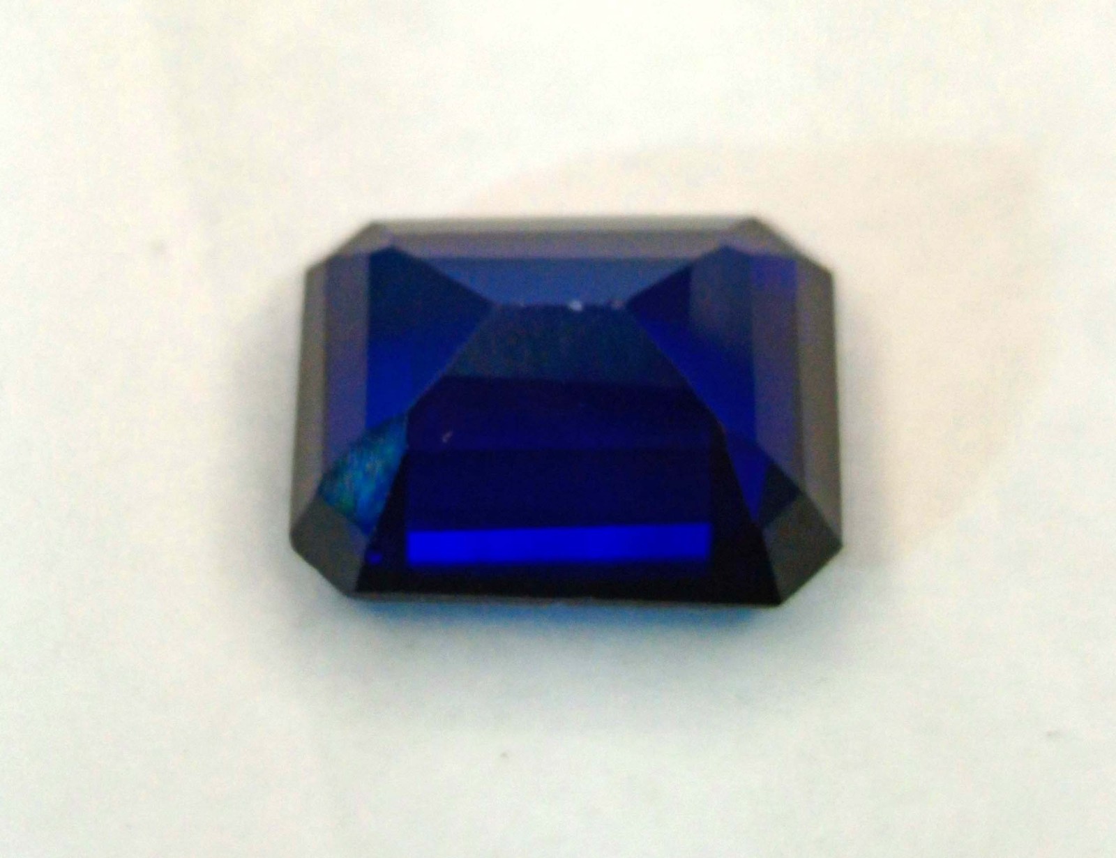 Blue Sapphire Emerald Cut 9-11 Ct Natural Certified Loose Gemstone RK294