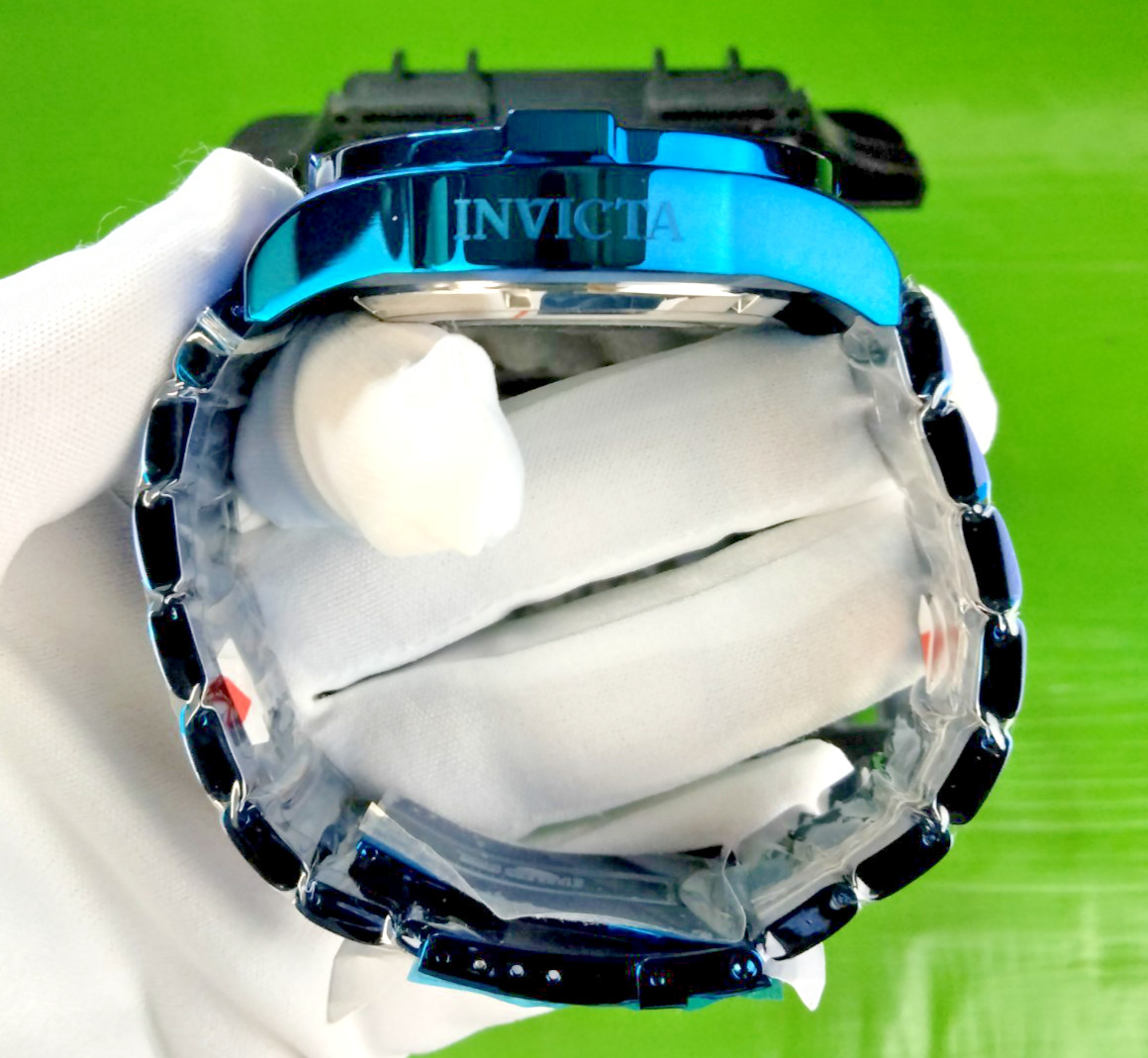 Invicta S1 Rally 37051 Automatic Men Watch 51 mm Blue Steel Zager Exclusive 100M