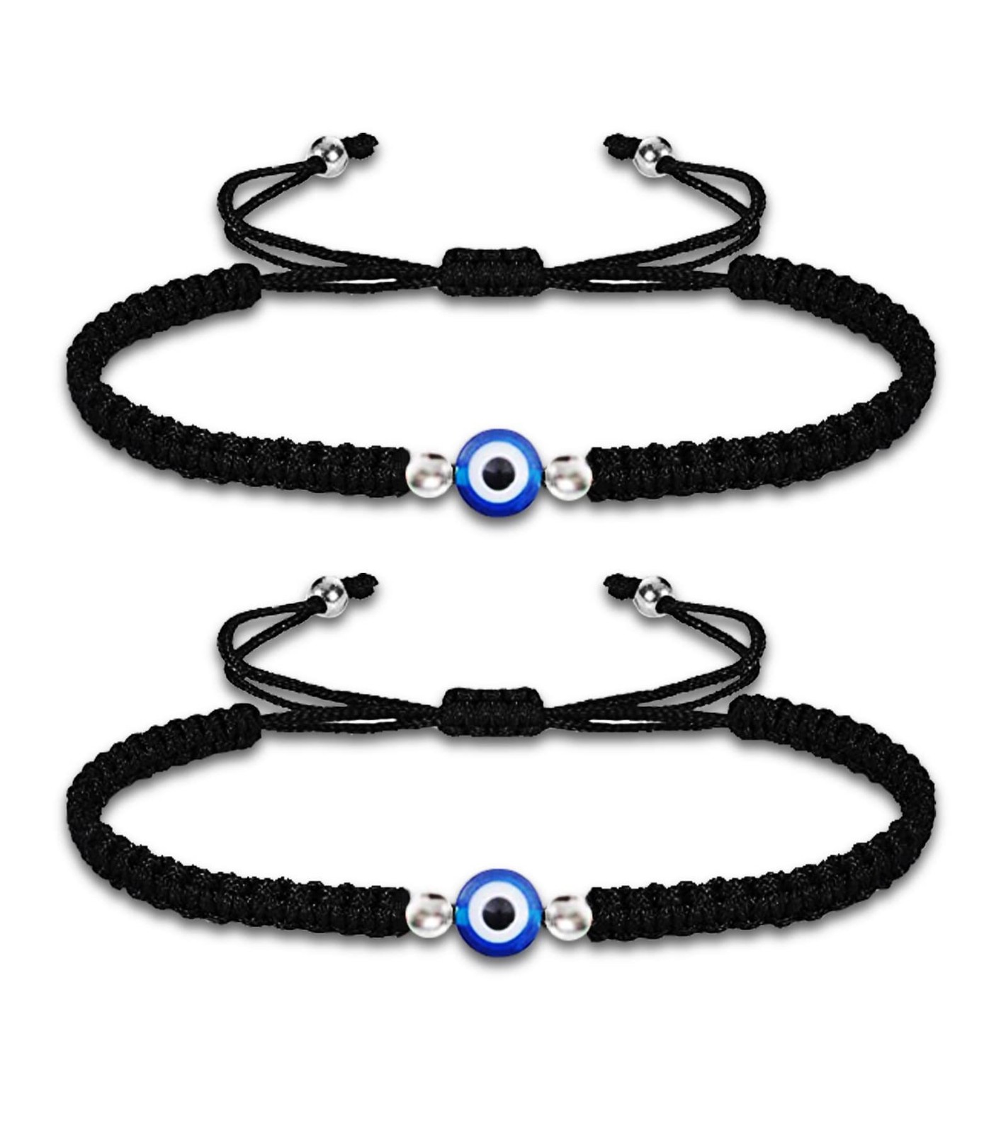 Adjustable Evil Eye Hand-Woven Bracelet European and American Personalized