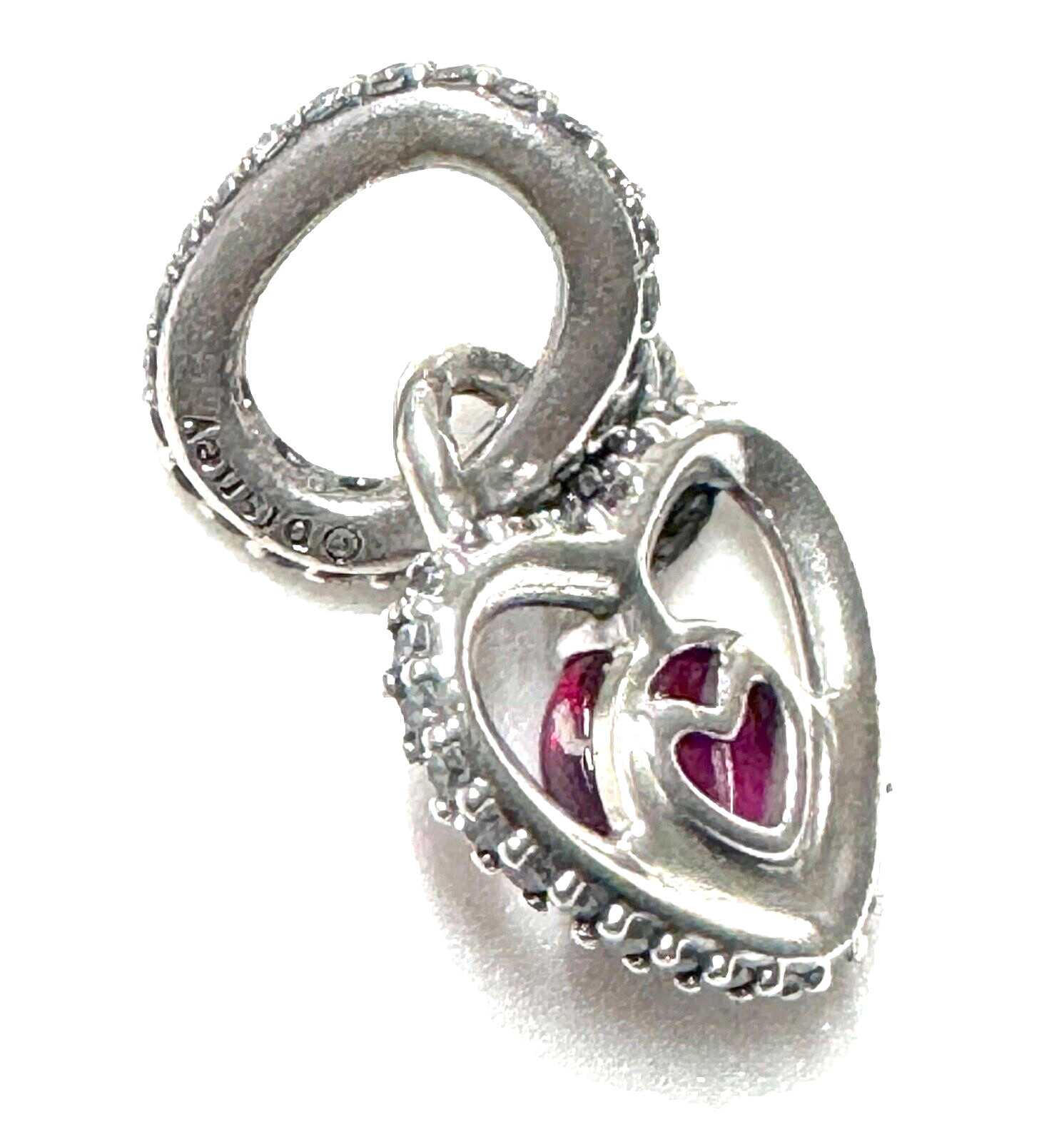 Pandora Disney Snow White Apple Pendant with Cerise Crystal – 399553C01