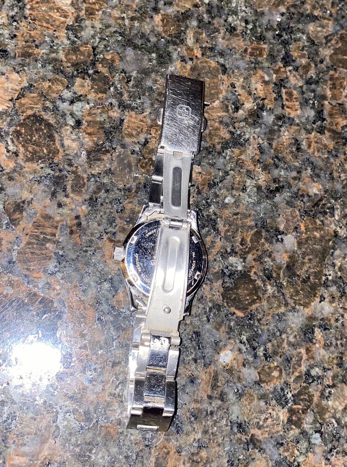 Hanowa Ladies Swiss Military Freedom Watch 5-7023 Broken For Parts or Repair