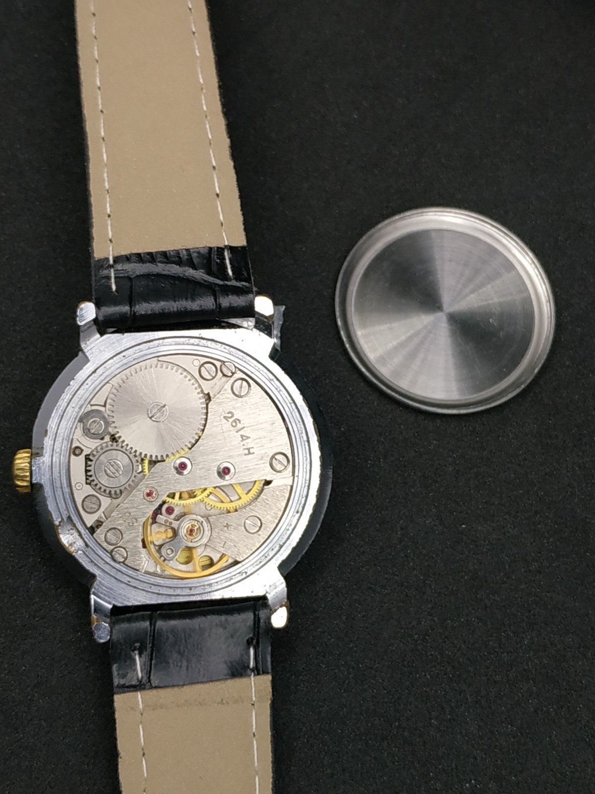 Men’s Dress Vintage USSR Watch Raketa Mechanical 2614.H Russian Retro Soviet ☭