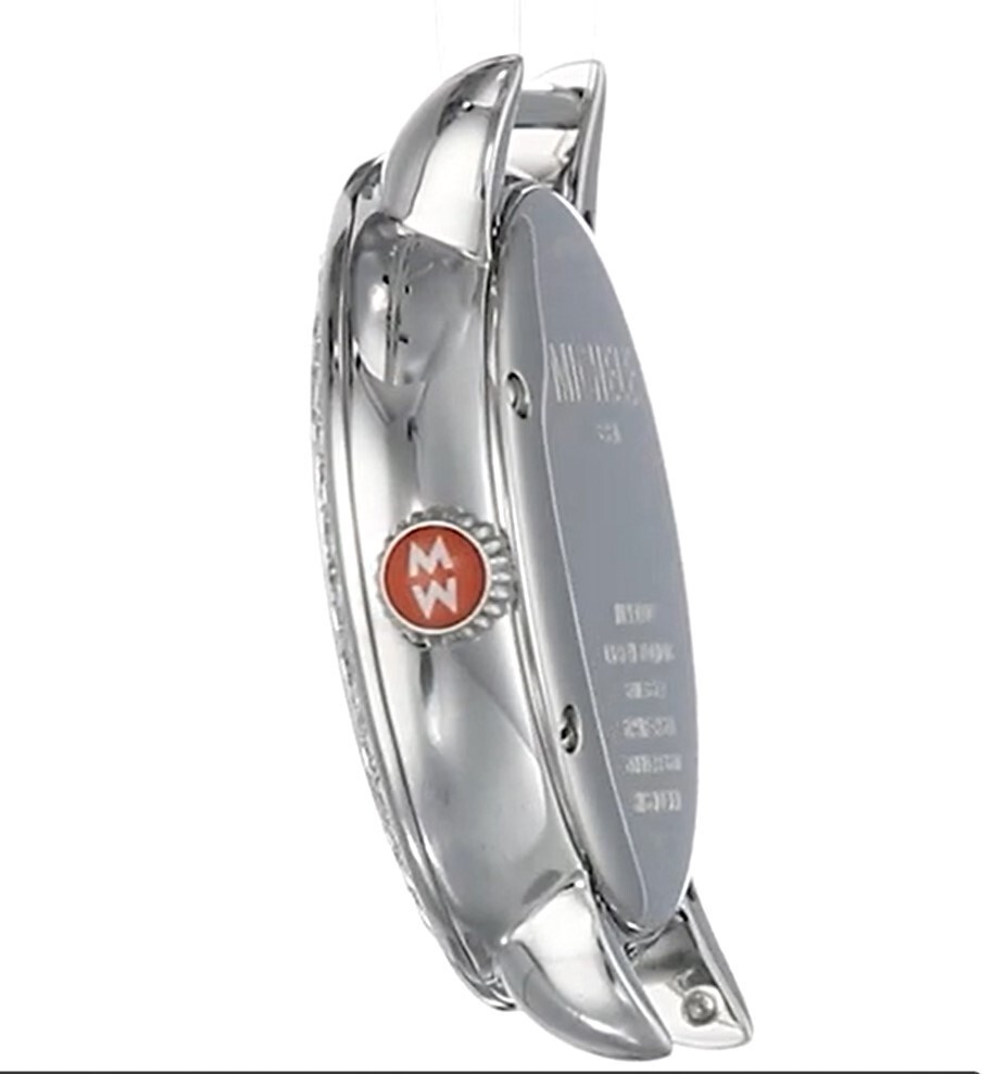 NEW Michele Serein Petite 28mm Diamond Watch Swiss Quartz MW21E01A1025 $1715.0