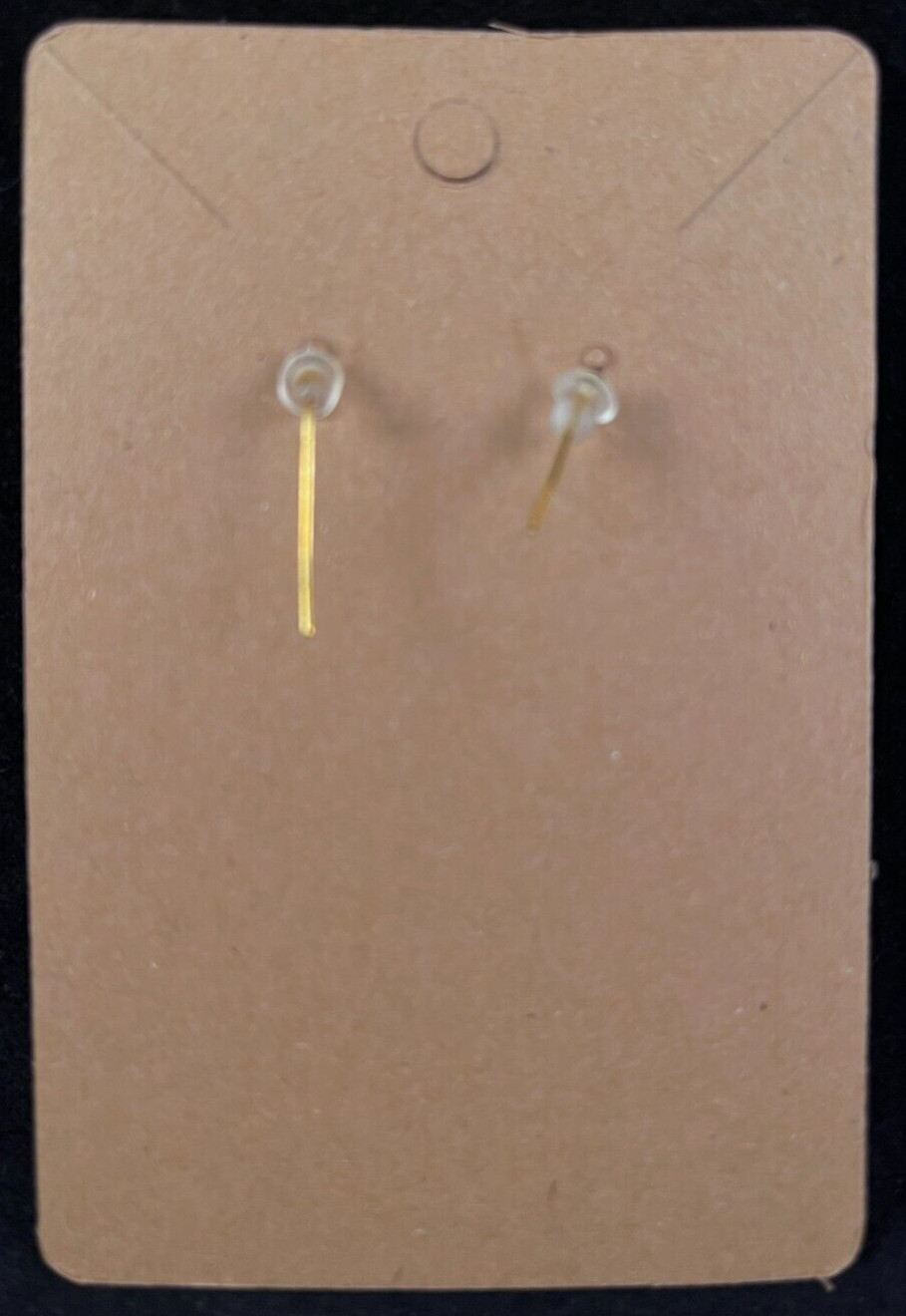 Red Three Petal Flower Earrings – Dangle – Gold Hook – Handmade – Valentine – F
