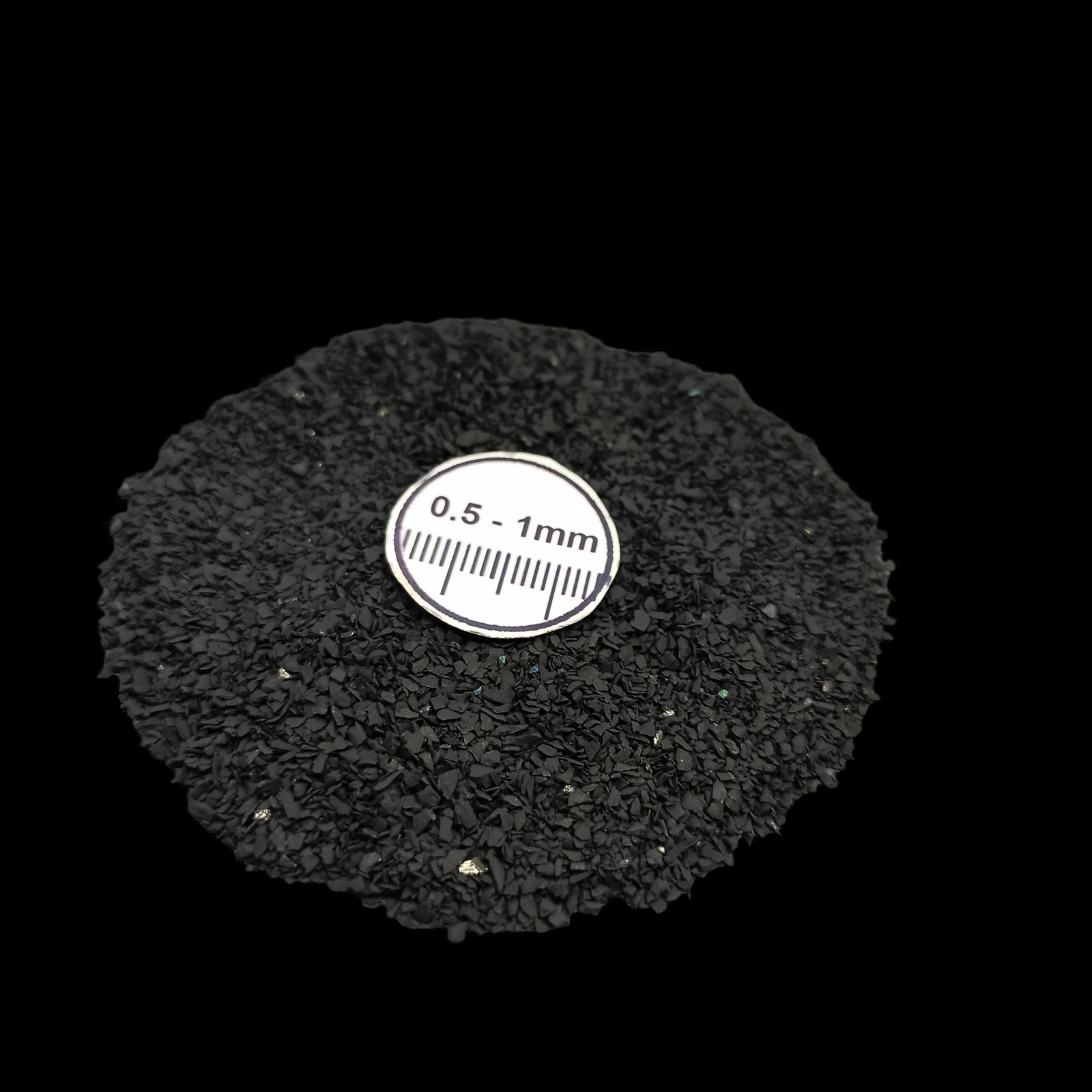 Shungite 0.5-1mm Stone Granules for Resin Jewelry Decor
