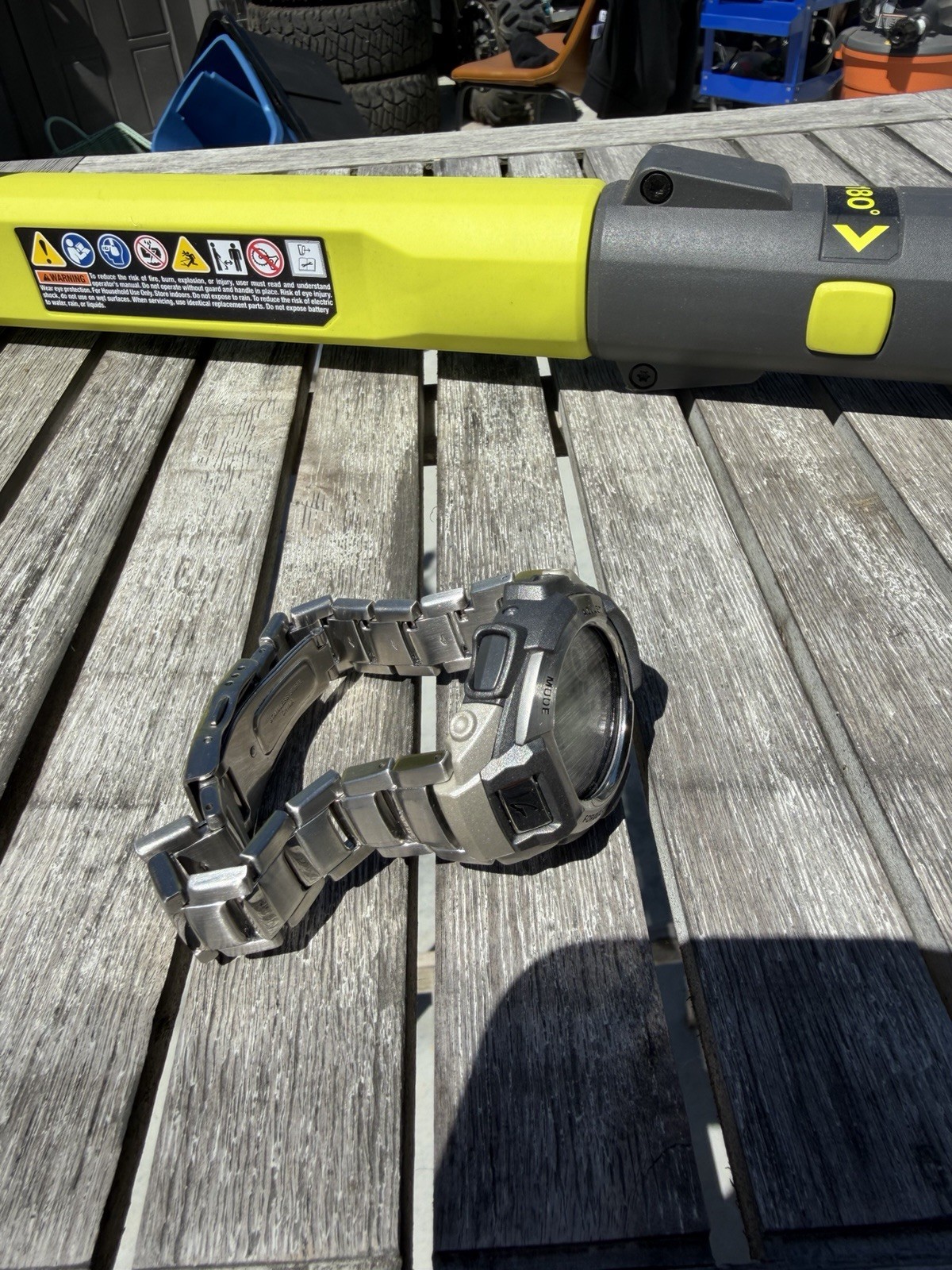 Casio G-Shock GW-810D-1V stainless steel watch