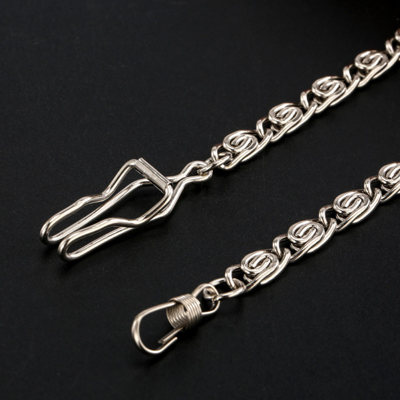 Bronze/Black/Silver/Gold Chain for Pocket Watch Fob Pocket Watches Accessories