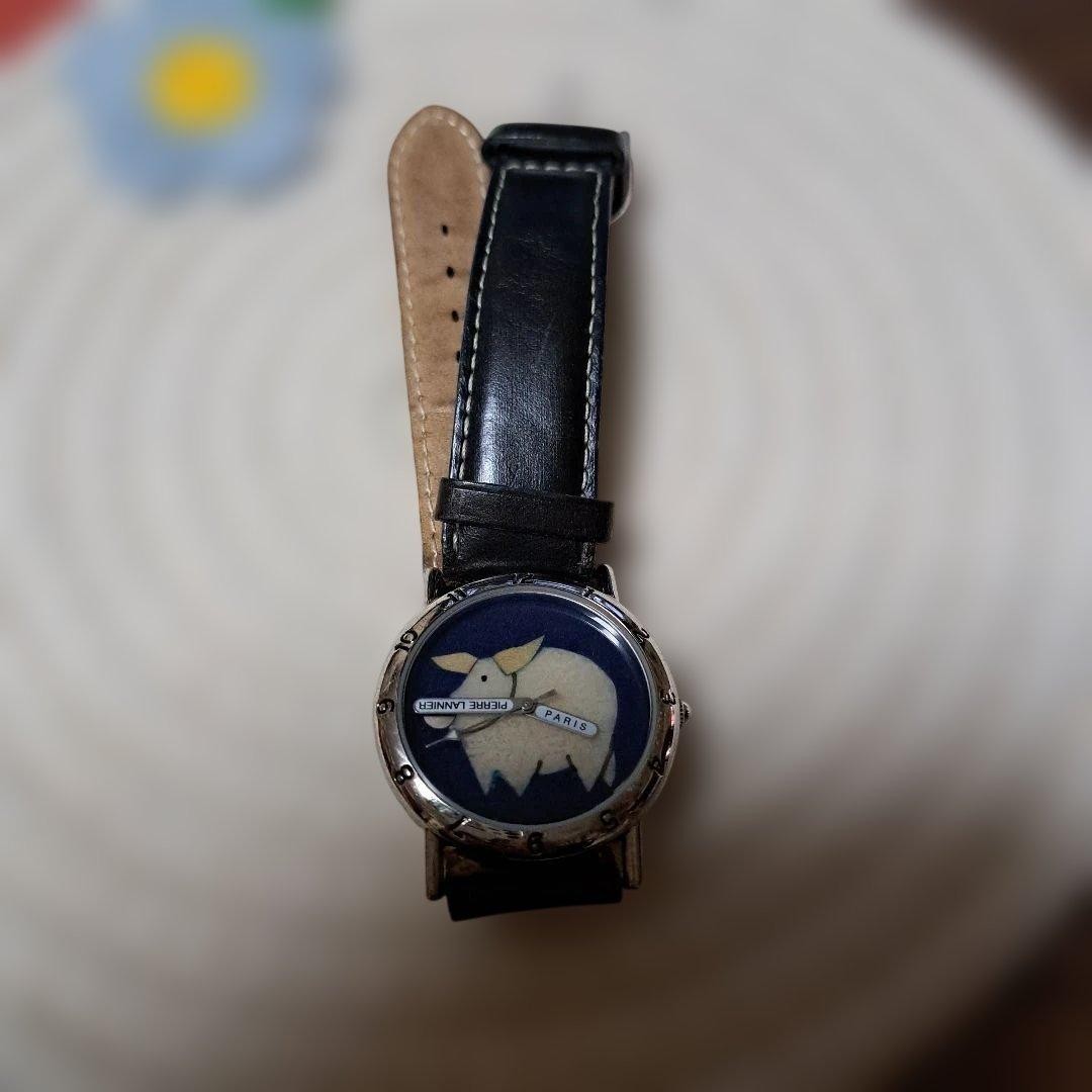 Pierre Lannier Cochon Pig Dial Watch World Ltd 999 France