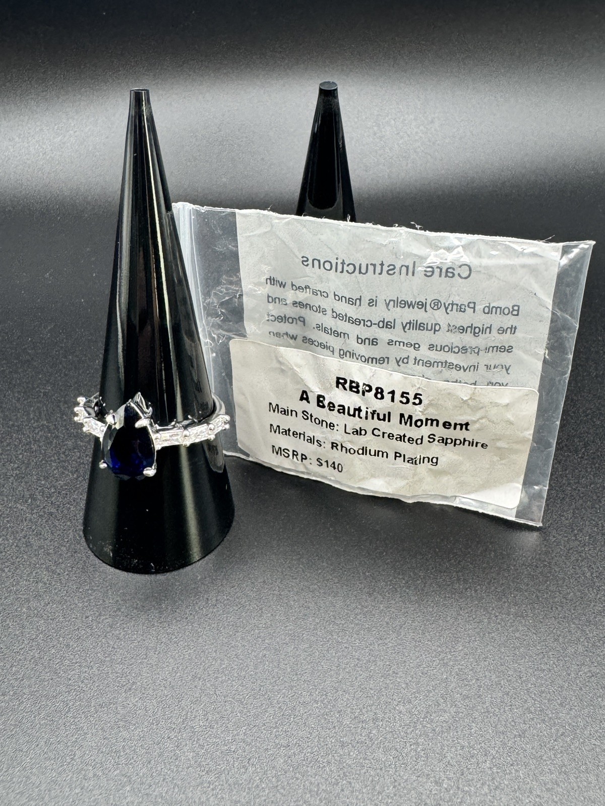 Bomb Party 2024 September Rhodium Plating “A Beautiful Moment” ~RBP8155 ~Sz10