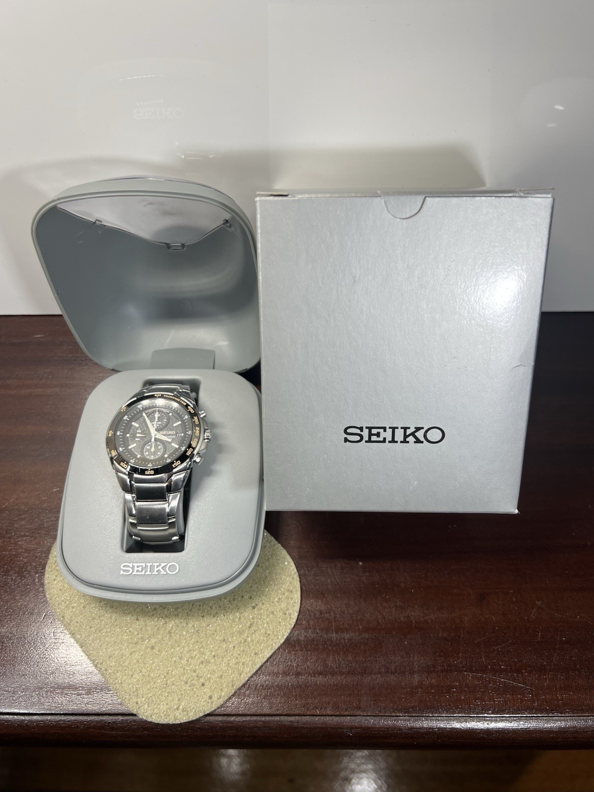 SEIKO Speed Racer Chrono SND703P Men’s Date Quartz Watch 7T92-0HE0 10ATM Ø42mm