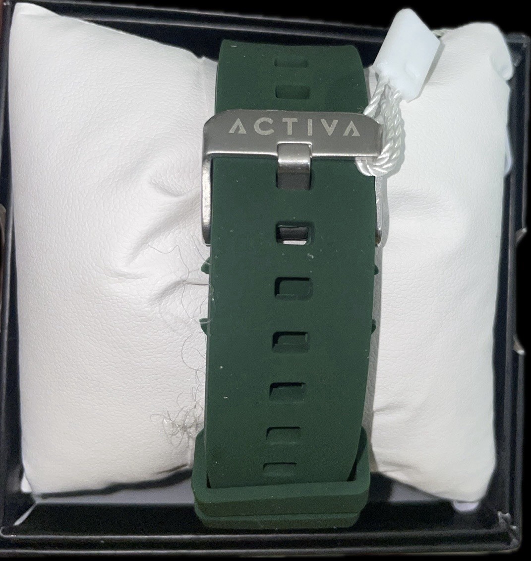 Invicta Presents Activa X Digital Men’s Watch – 46mm. Army Green (ACW8130-003)