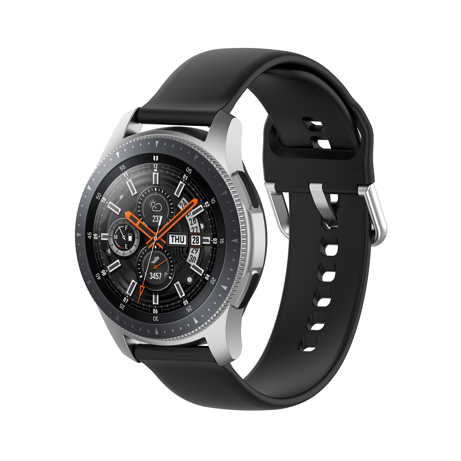 For Samsung Galaxy Watch 3 45mm 46mm Gear S3 Classic Silicone 22mm Band Strap SL