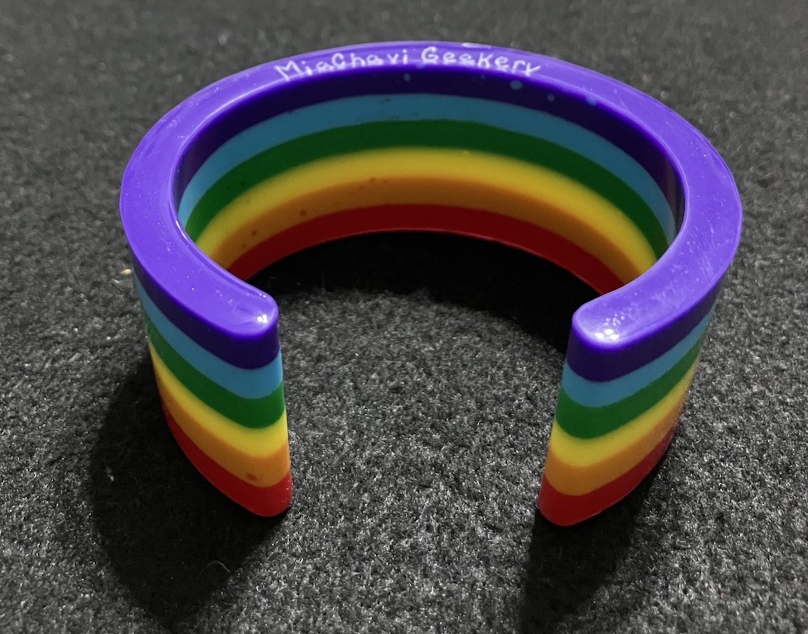 Rainbow Cuff Bracelet, MiaChavi Geekery