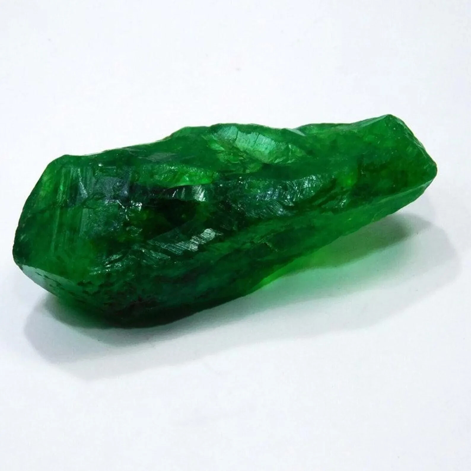Earth-Mined Rough Uncut 210.00 Carat Natural Colombian Green Emerald Loose Gems