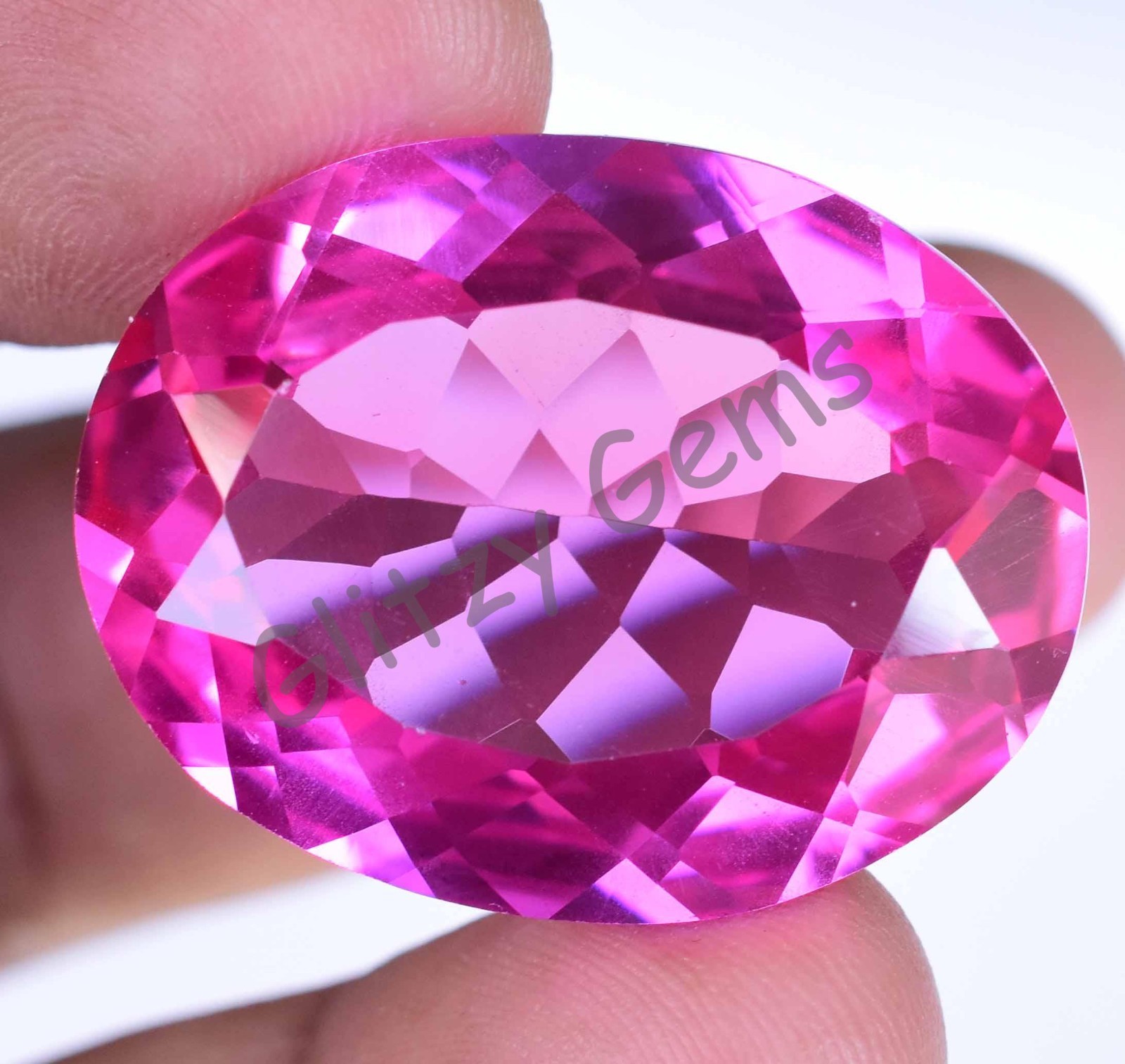 Natural Pink Ruby Mogok 72.70 Ct Oval Stunning CERTIFIED Loose Gemstone