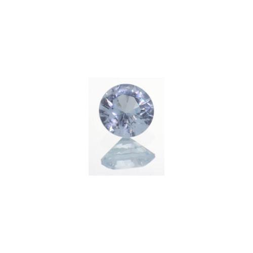 (3.5mm – 10mm) Round Lab Created Light Blue #104 Spinel