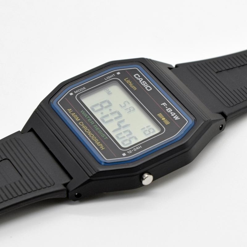 CASIO Collection F-84W-1QJH Black