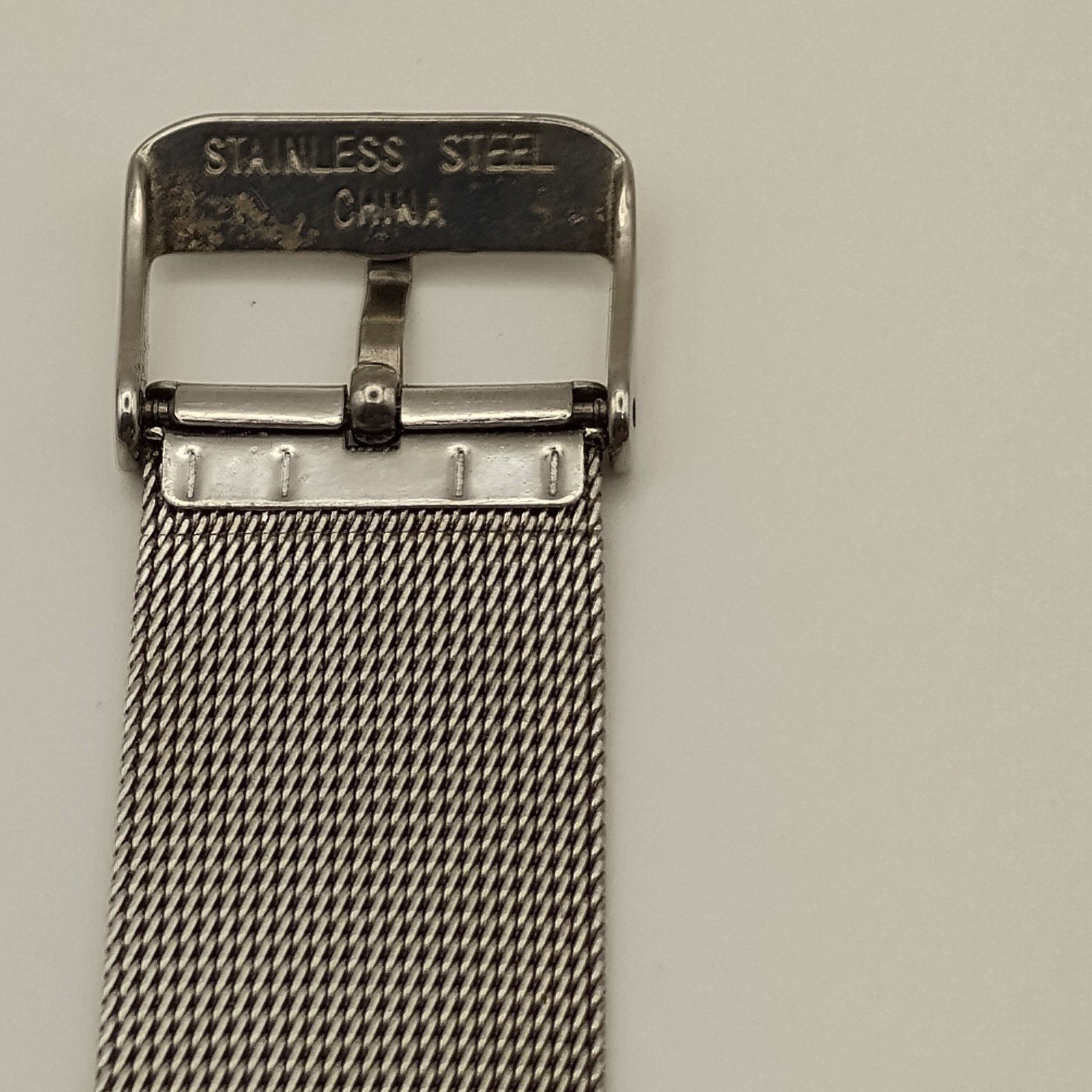 Lot Of 3 Vintage Ladies Stainless Steel Mesh Watches Needs Batteries