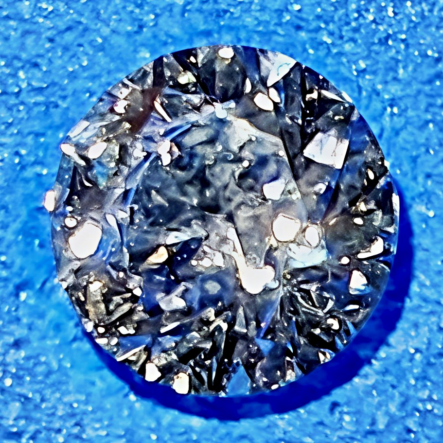 1.04ct F Clarity VVS2 IGI Lab Grown Round Brilliant Diamond