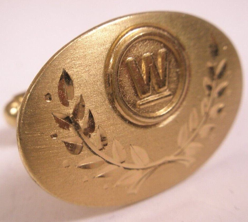 Westinghouse 10 Years Employee SINGLE Vintage Cuff Link replace lost/broken za72