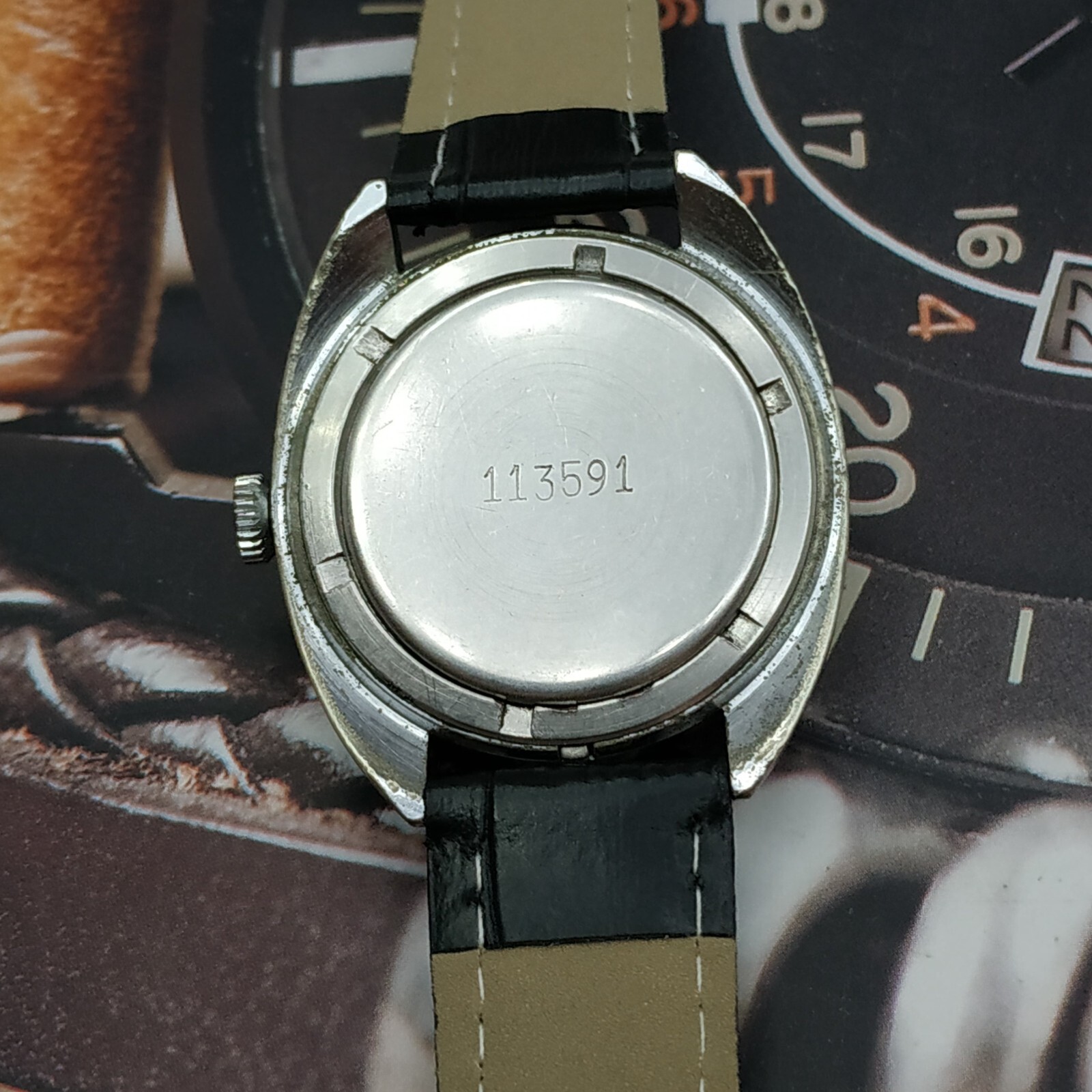 Dress Men’s Watch POLJOT Vintage USSR Mechanical SERVICED Retro Soviet Union ☭
