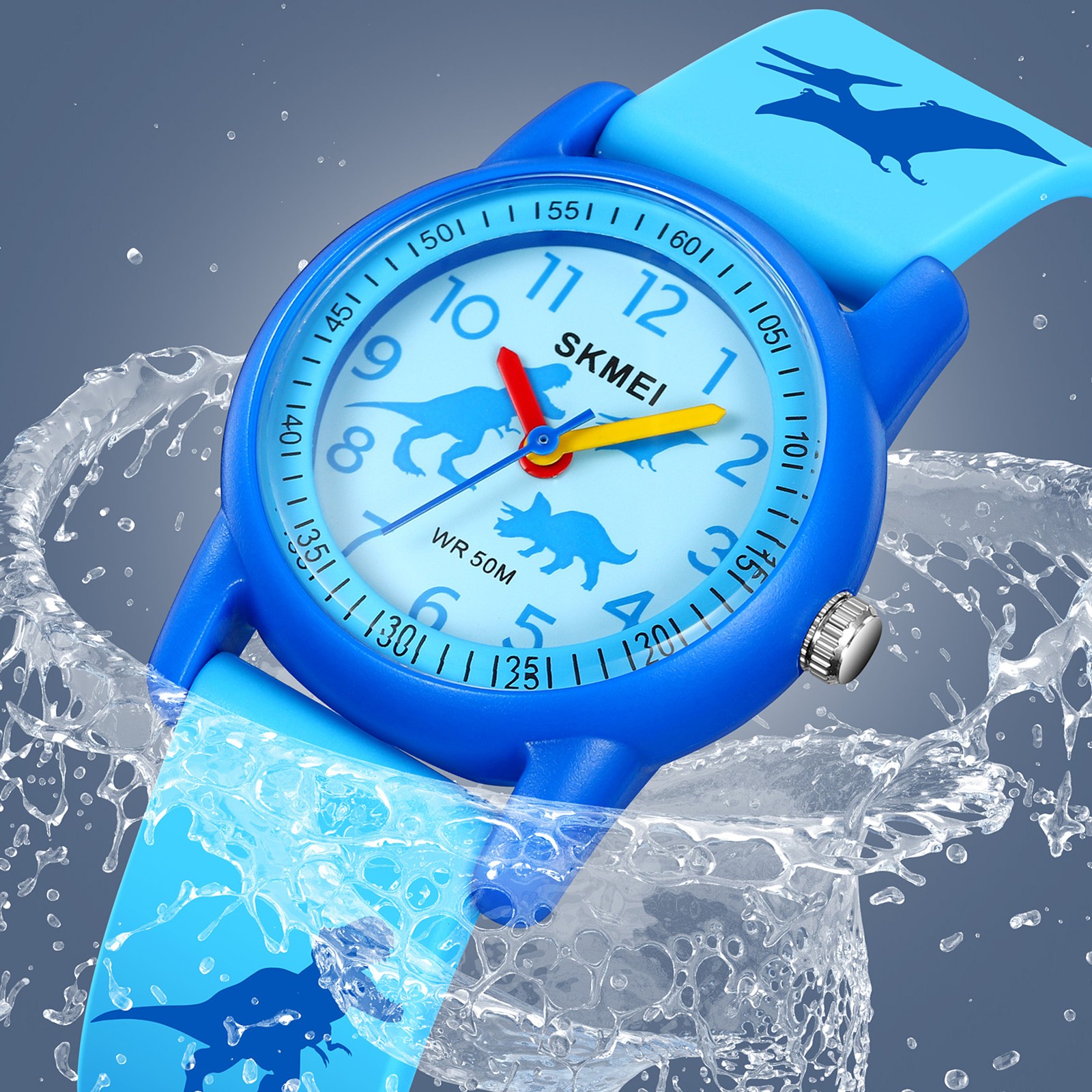 2157 Cartoon Children’s Watch 50 Meter Waterproof Cartoon Printed VZCU