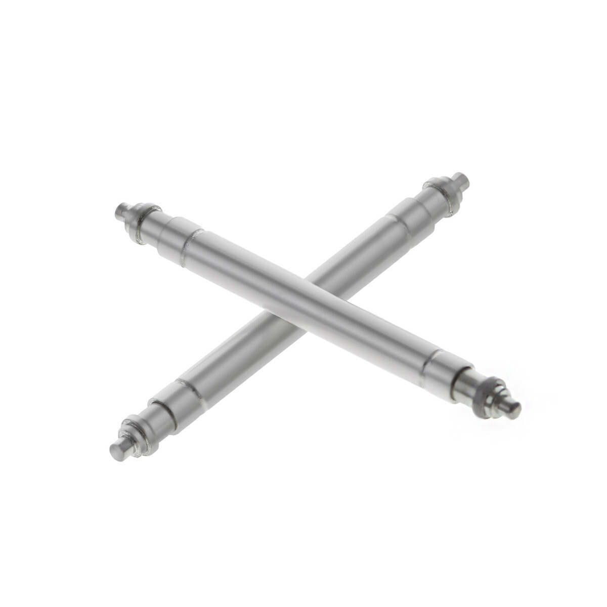 2 PCS SPRING BAR PIN 1.8MM FOR OMEGA 20MM SEAMASTER SPEEDMASTER BRACELET 1503 SS