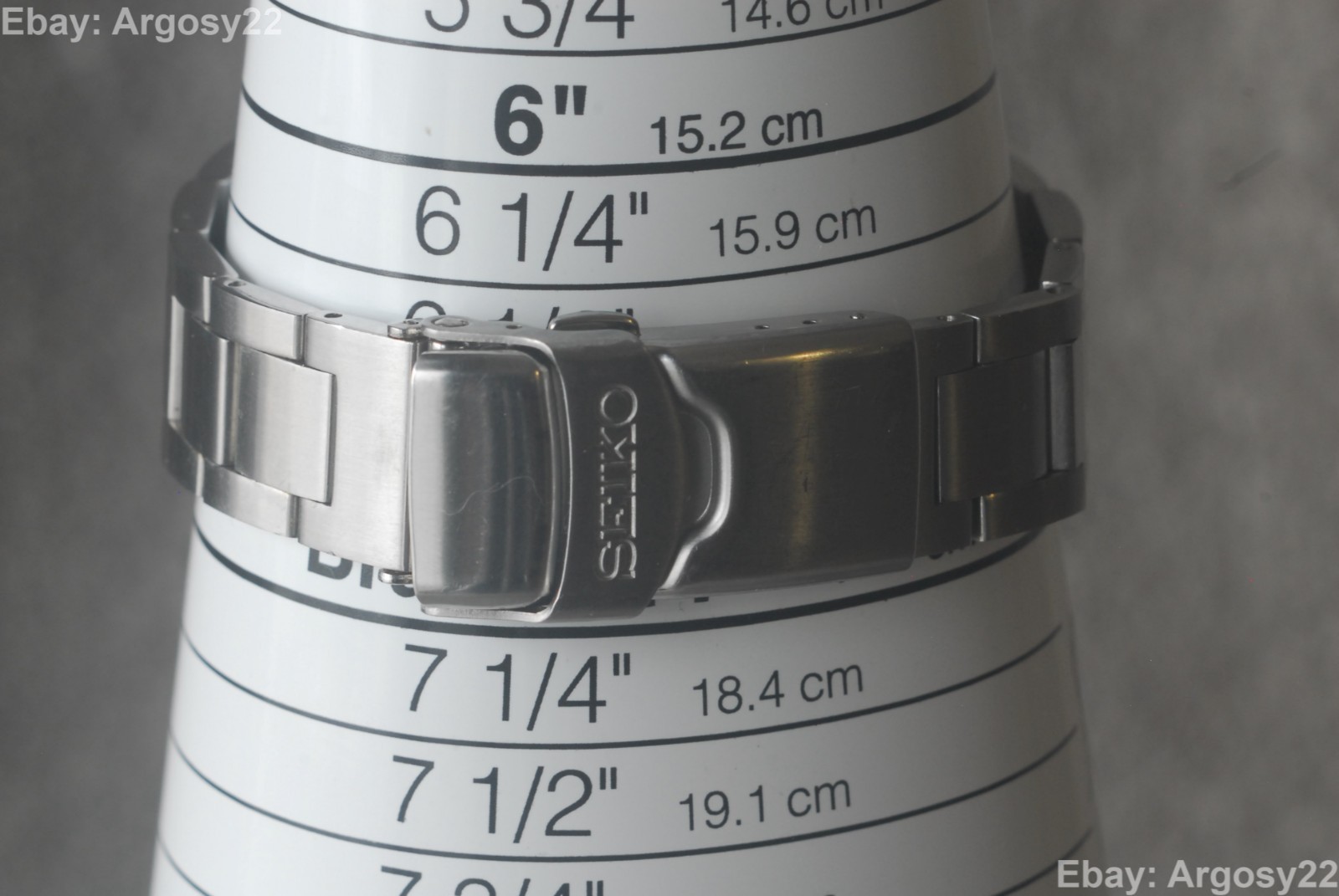 Seiko Kinetic SUS, 5M42 0E50, SCFW005, Silver dial, Restored