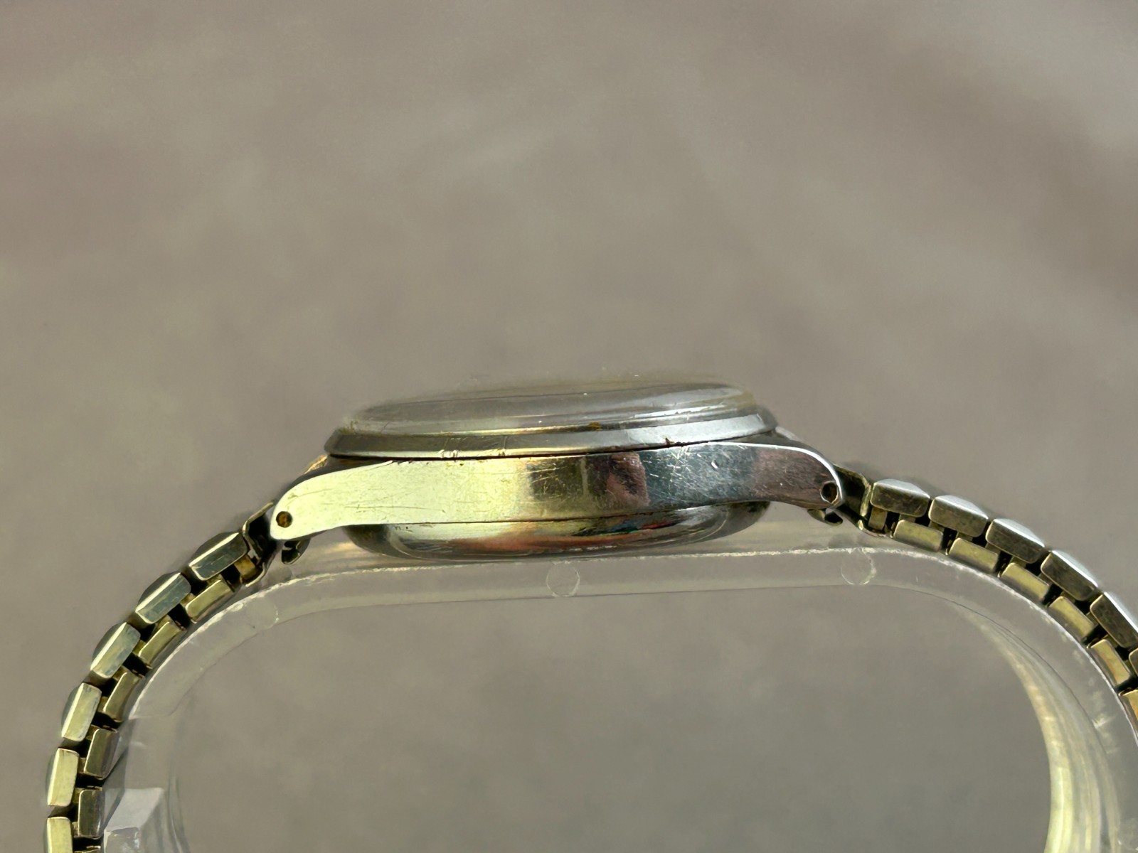 Wyler Bumper Automatic Incaflex Mens Watch, 1940’s, Front Load Case, Runs
