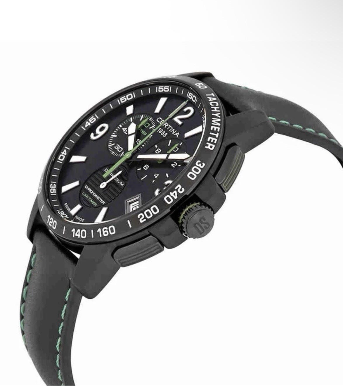 DS Podium Lap Timer PVD Black Dial / Black Case Black Dial Wristwatch C034453360