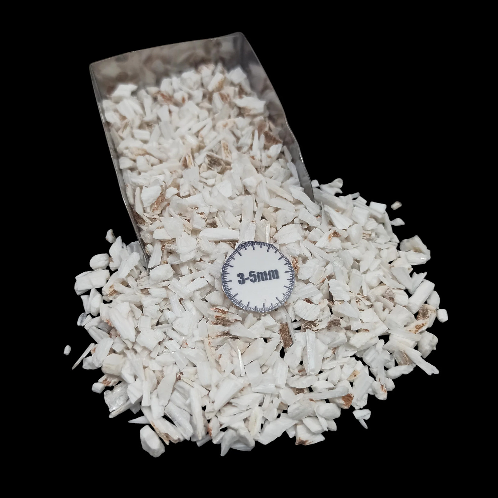 Scolecite Coarse Gemstone 3-5mm for Bottles Home Decor