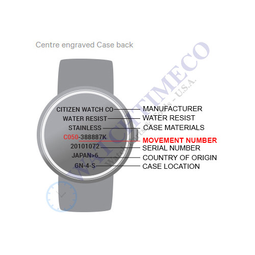 Citizen Eco-Drive 295-56 295-5600 MT920 Rechargeable Battery Capacitor Sealed