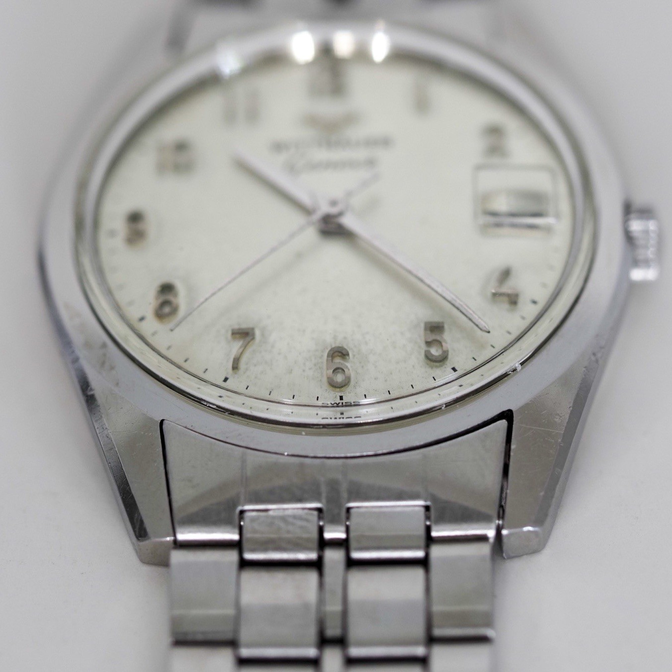 Vintage 1960’s WITTNAUER Geneve 34 mm – All Original w/ Box – SERVICED