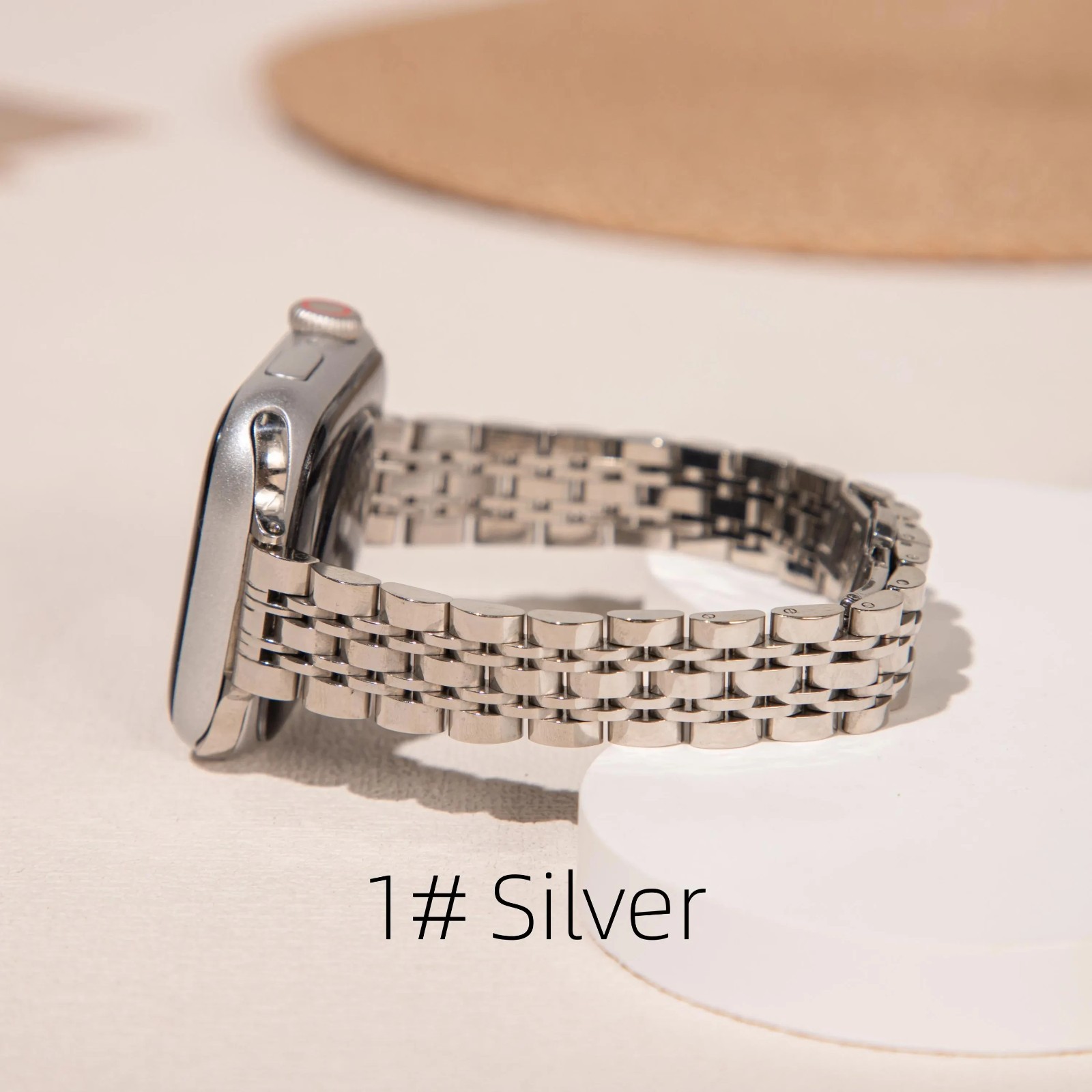 Stainless Steel Metal Watch Band 38mm 40mm 41mm 42mm 44mm 45mm 46mm 49mm