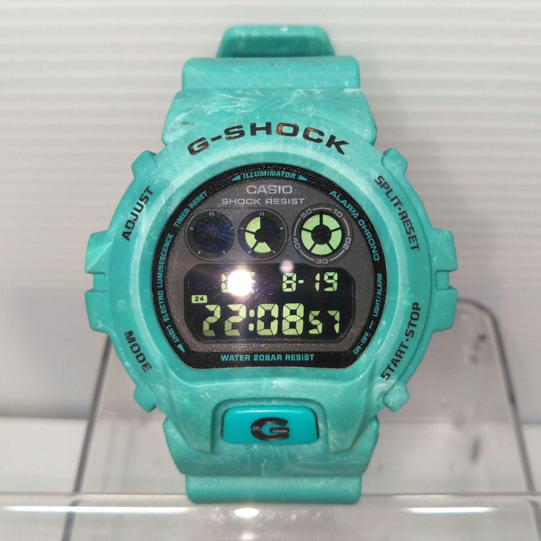 [Excellent Condition] CASIO G-SHOCK DW-6900WS-2JF Ocean Wave Color Limited Model