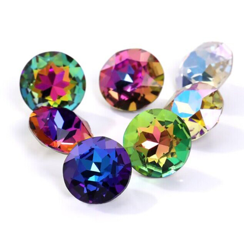 High grade K9 Crystal Glass Rhinestones Withcford Color Faceted Beads Jewelrys