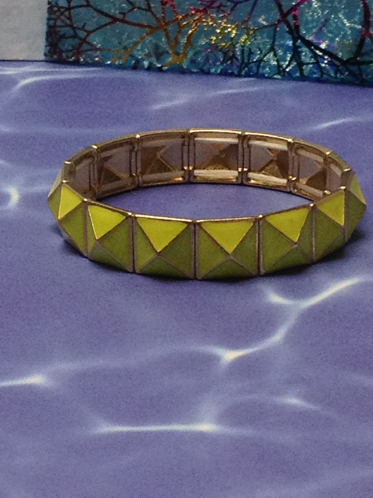 PRETTY GIRL LADY BRACELETS Blue Black Green Orange Purple Red Turquoise Yellow