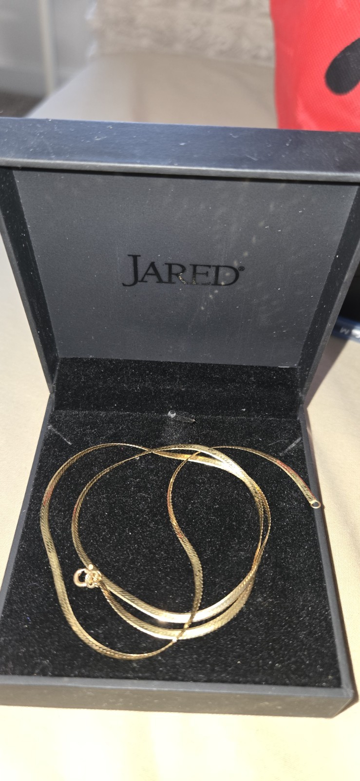 Jared 14k Yellow Gold Herringbone Chain 20 Inch, 2mm, 3 gram